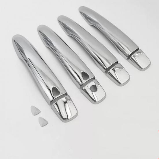 10X ABS Chrome Car door Handle Cover Trim For NISSAN KICKS 2017-