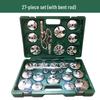 Steel Engine Oil Filter Wrench Set - Cap Style Auto Maintenance Tool