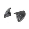Car Sticker Rearview Side Mirror Cover Fit For Ford Edge 2015 2016 2017 2018 -2021 Wing Cap  Rear View Case Trim Carbon Fiber