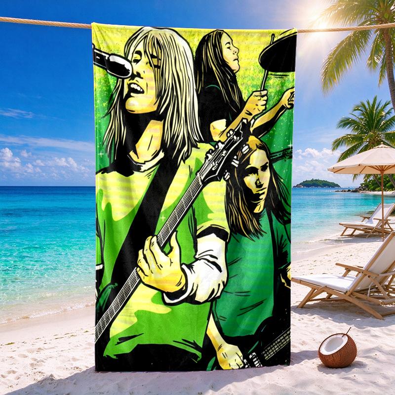 Silverchair Quick-drying soft and absorbent beach towel—perfect for beach trips swimming outdoor camping and travel an essential beach item