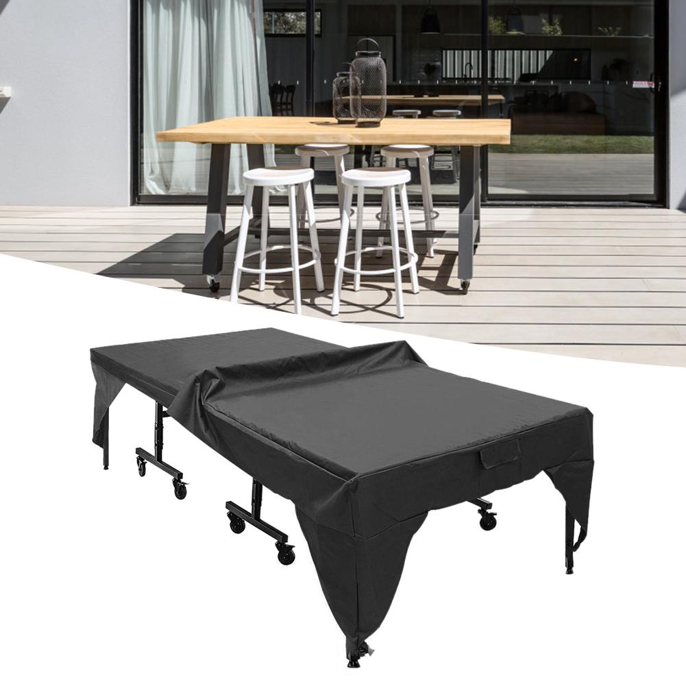 Waterproof Dust Proof Ping Pong Tables Terrace Long Tables Cover Table Tennis Table Cover Outdoor Courtyard Patio  280*153*73cm