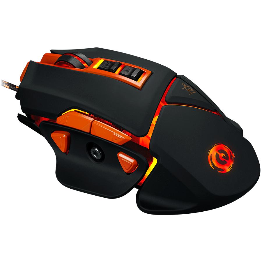 Canyon Mysz Gamingowa Hazard Gm-6 Led Czarna