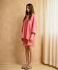 REW Button Shorts (Pink)