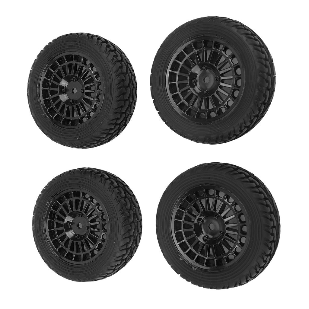 4PCS 1Celsius10 On Road   Car Tires Convert 1Celsius16   Tires 75x28mm Car Tyres Multi Spoke Vented Symmetrical Pattern