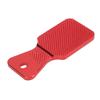Pool Cue Tip Tapper Aluminum Ergonomic Fan Shaped Pool Cue Stick Tip Sander for Billiard Cue