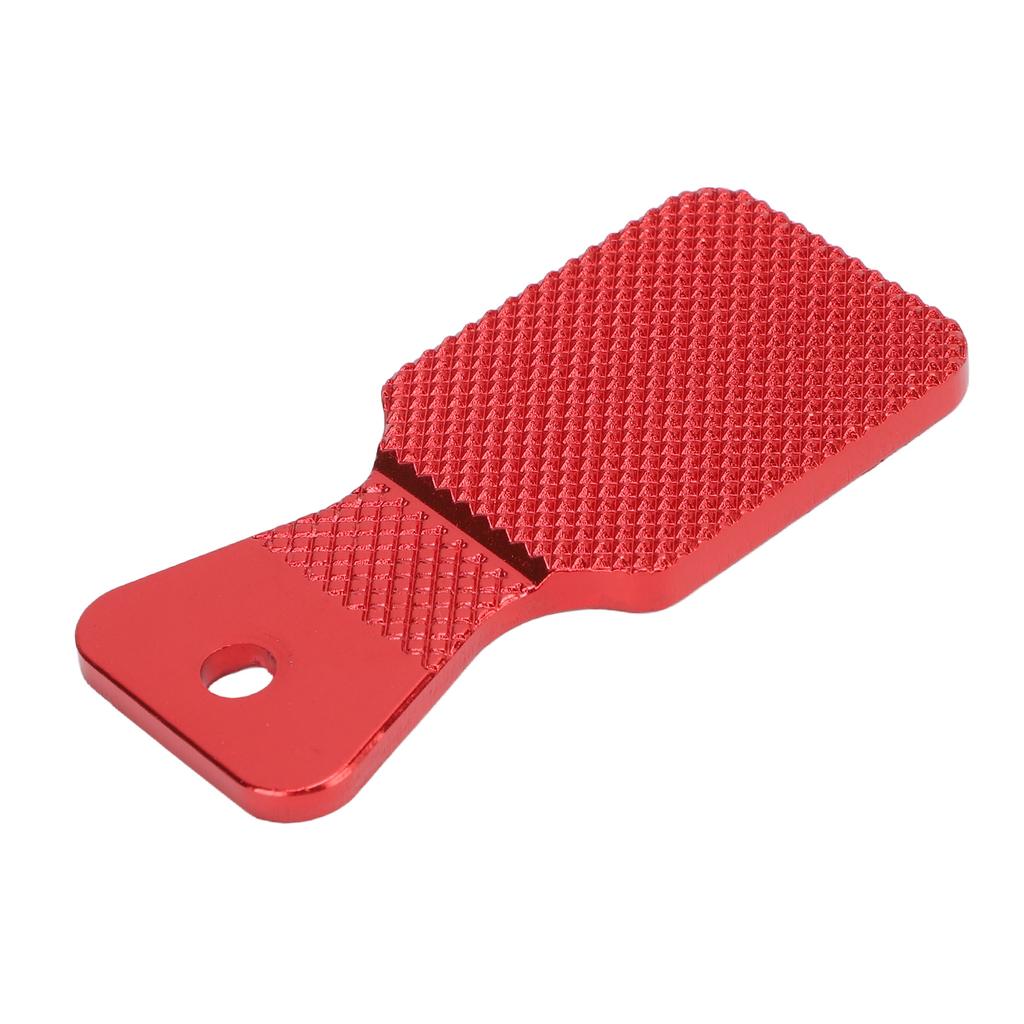 Pool Cue Tip Tapper Aluminum Ergonomic Fan Shaped Pool Cue Stick Tip Sander for Billiard Cue