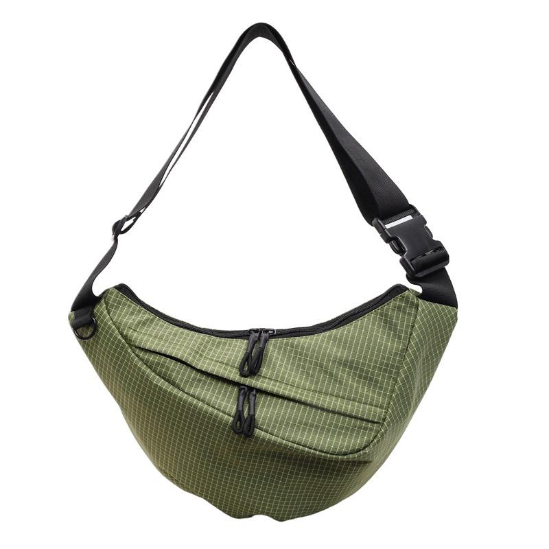 Plaid Crossbody Bag Women's Large Capacity Shoulder Bag