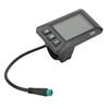 Electric Bicycle Display 36v 48v Lcd Gd01 Display 5 Pin Waterproof Plug For 22.2mm Handlebar