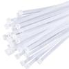 Black & White Self-Locking Nylon Cable Ties with National Standard Certification