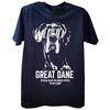 Alano Cane Ufficiale Dei Amanti Dei Cuccioli Più Cool T-Shirt Tee Top Girocollo Manica Corta Moda T-Shirt Casual T-Shirt di Marca
