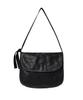 INTEMPOMOOD Wrinkle Texture Hobo Bag_Black
