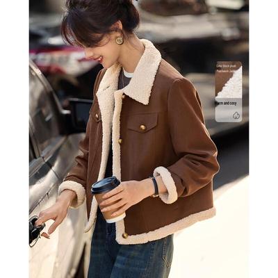 Women's Padded Color-block Winter Jacket