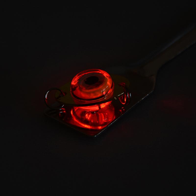 Led Mini Flash Naluca de pește Lampă de lumină Deep Drop Subacvatică Forma de ochi Calamar de pescuit