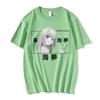 Anime My Dress Up Darling Kitagawa Marin T-Shirts Casual Loose  Short Sleeve T Shirt Summer 100% Cotton Oversized Tee Shirt Tops