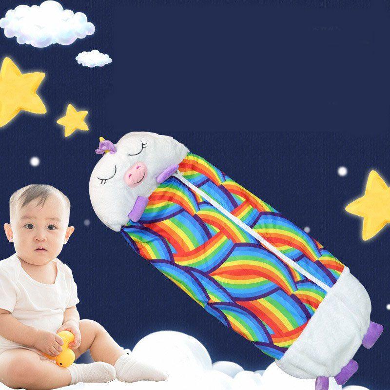 Large Happy Nappers Kids Cartoon Sleepsacks Plush Doll Pillow For The Ultimate Comfort