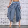 Women's Fashion Casual Solid Color Print Pants & Capris