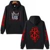 Sudadera con Capucha Vintage Anime Berserk Guts con Estampado Gráfico para Hombre Mujer Sudaderas Manga Streetwear Prevalente Harajuku Unisex