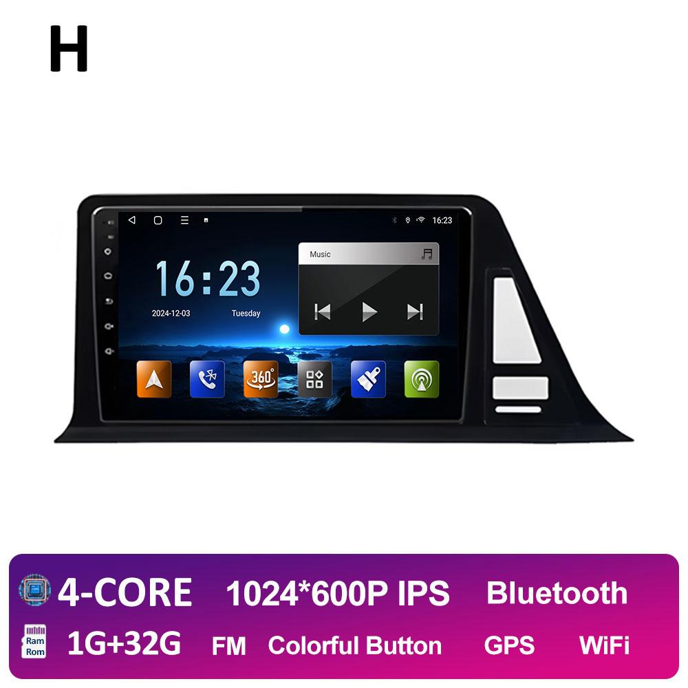 

Система Intelligenrt GPS-навигация для Toyota CHR C-HR 2016 2017 2018 2019 Android 14 DSP стерео Авторадио Вентилятор охлаждения Головное устройство