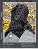 Women's 2025 Winter High-Waisted Gray Flannel Plaid Pants: Japanese Style, Petite Woolen, Straight Wide-Leg.
