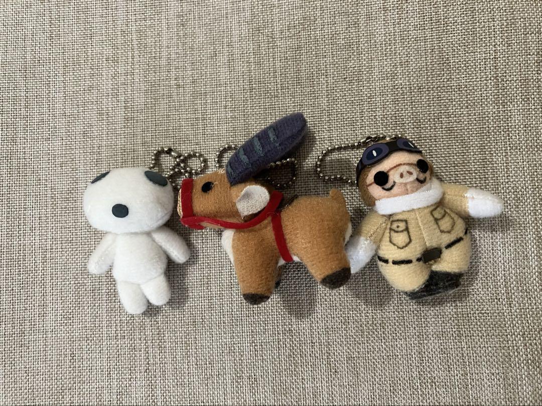 

[USED] Ghibli stuffed toy key chain set of 3
