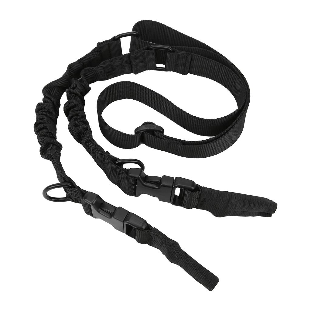 Adjustable Nylon 2 Point Sling Shoulder Strap Outdoor Elastic Hunting Belts with Metal Hook