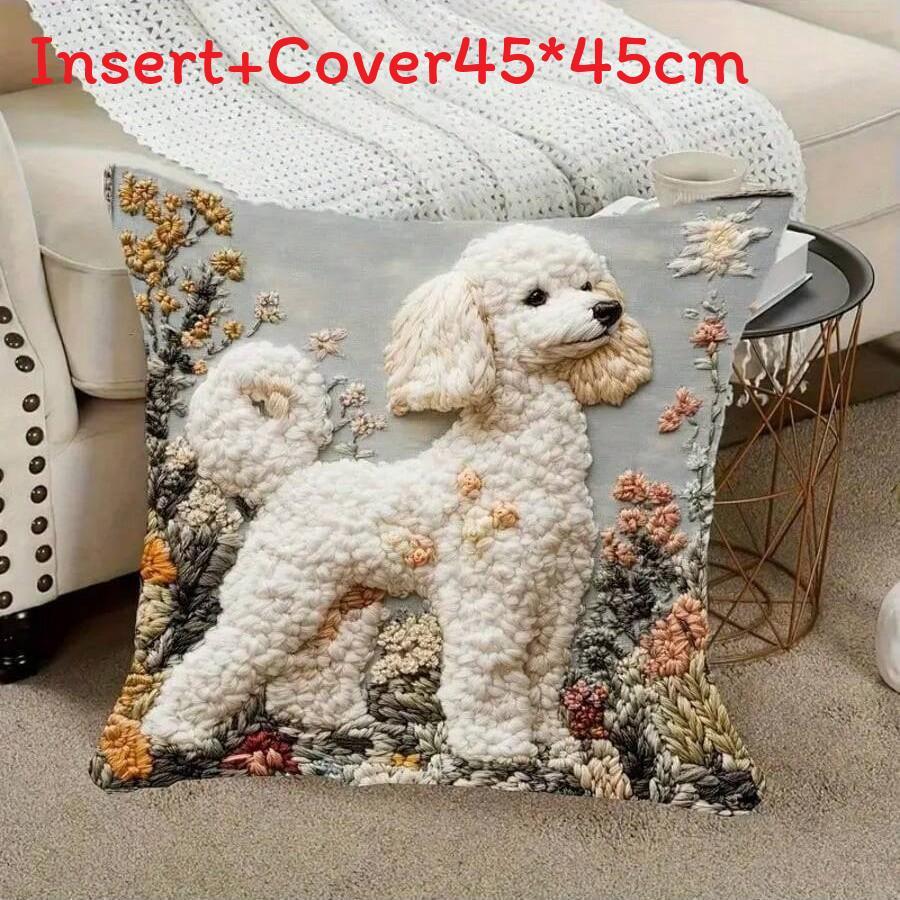 Animal Plush Toy Pillow Cover For Living Room Office Car Decor