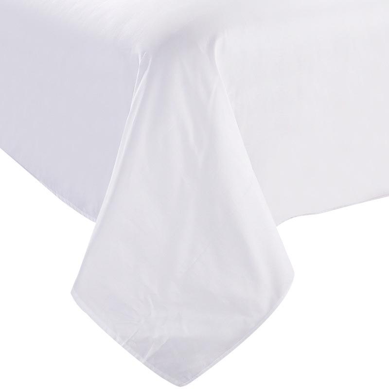 60s Embroidered All-Cotton Sateen Bedding Set - Four Pieces