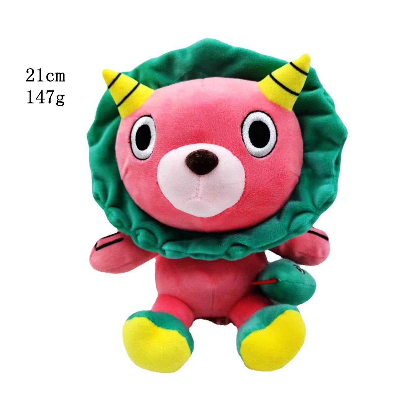 Spy Family Anime Plüschtier Set Anya Yor Loid Kuscheltiere Puppen Und Kissen Perfektes Geschenk Für Fans 21-23cm löwe