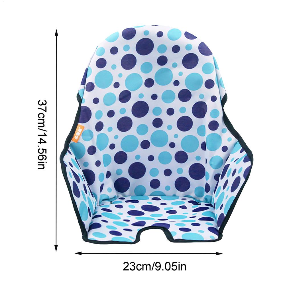 New Baby Cover High Chair Cushions Breathable Pad Liner Baby Cover For Infant Chair Comfortable Cushions Cloth Seat Cover синий