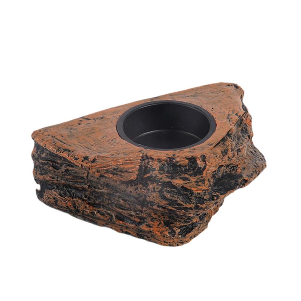 Magnetischer Reptilienfutterspender Futter Wasserbecher Schale Reptilienfutternapf für Chamäleon Haustiere Tiere Kronengecko Eidechse