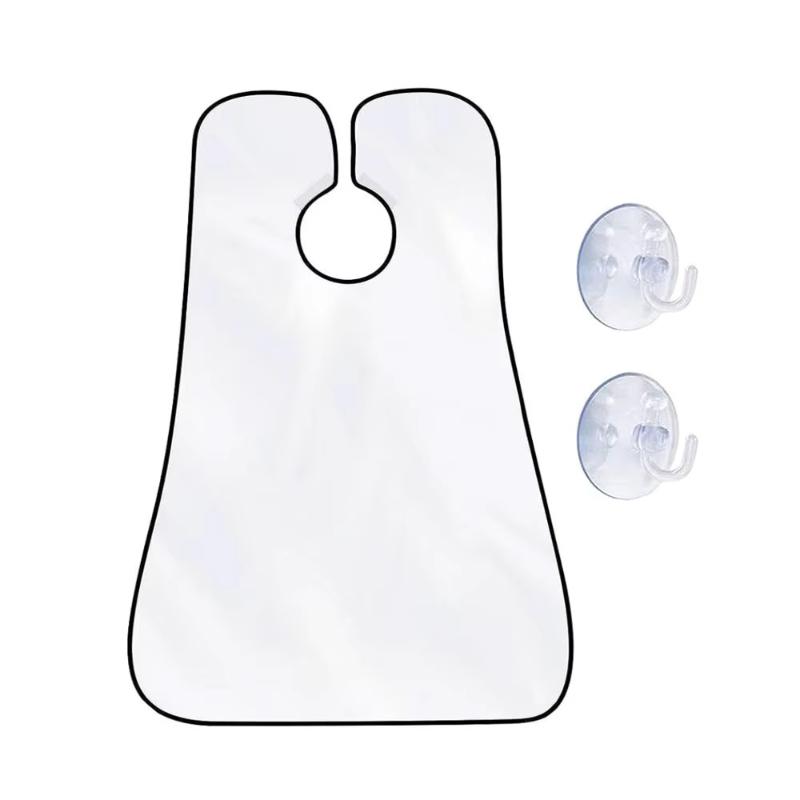 New Male Beard Shaving Apron Care Clean Hair Adult Bibs Shaver Holder Bathroom Organizer Gift For Man Barber Mat Apron