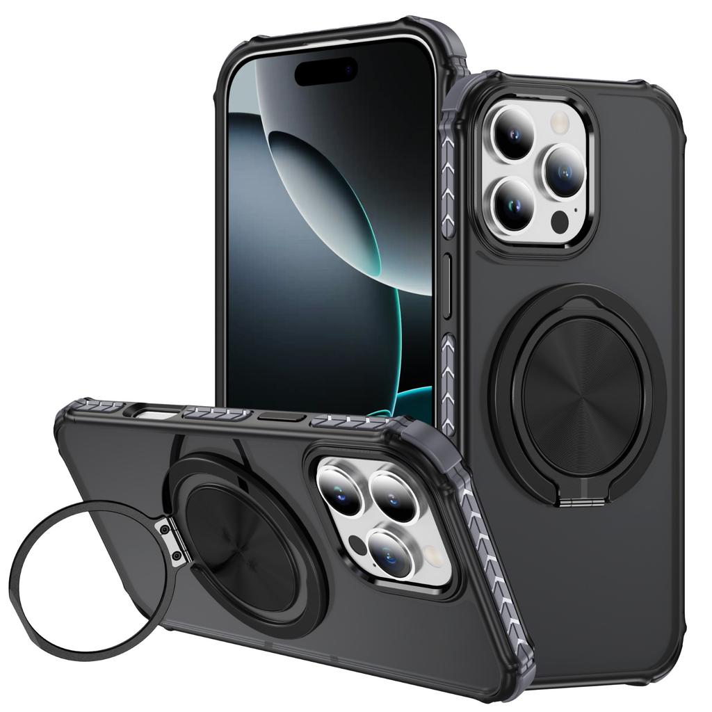 Niche Design Premium for Apple Phone Case Magnetic Bracket for IPhone 16 Pro/15 Phone Case