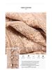 Aiyimaiyi 2023 Women's Autumn Mesh Lace Slim Fit Blouse with Half-High Collar