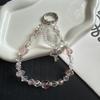 Crystal Cat Keychain Phone Lanyard With Handcrafted Pvc Design For Girls And Boys