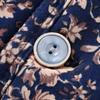 Middle-aged Mother, Foreign Style Stand-up Collar Floral Cotton-padded Jacket, Women's Winter Warm Middle-aged and Elderly Thickened Long-sleeved Top