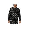Jordan Alphabet Print Crew Neck Sweatshirt Men Tops Black DX9174-010
