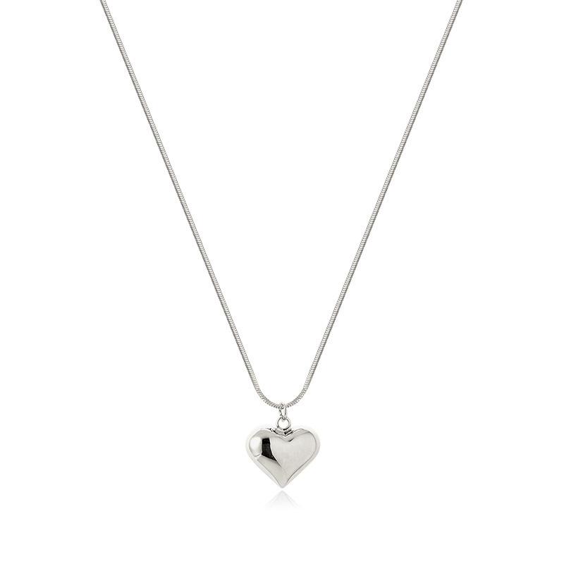 Love Heart Necklace Simple and Versatile Niche Design Light Luxury Necklace
