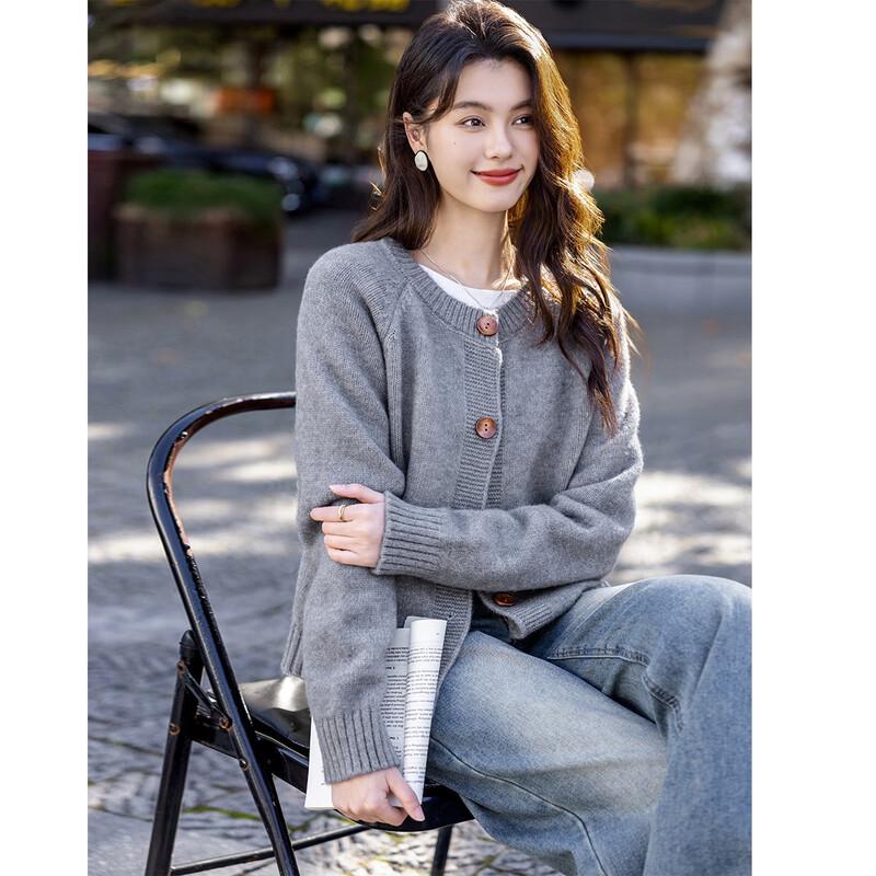 Mokana Retro High-End Long-Sleeve Knit Sweater