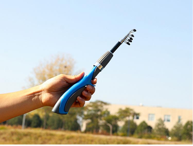 Cross-Border Fiberglass Mini Sea Casting Rod for Shore & Raft Fishing