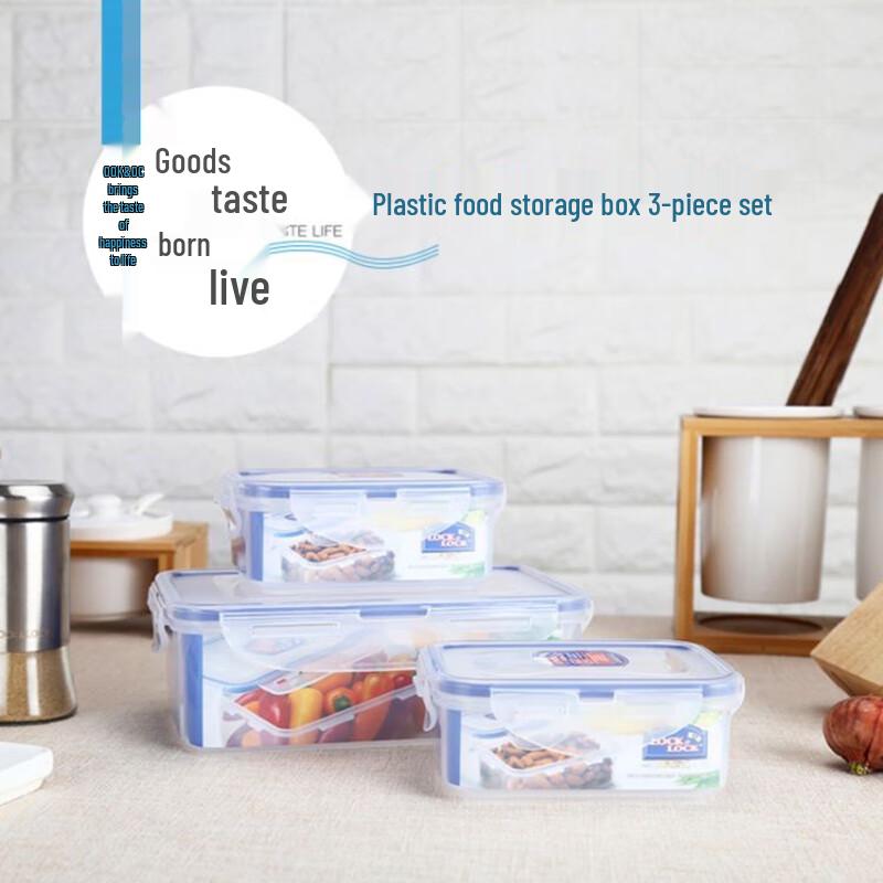 LocknLock Plastic Food Storage Container Set