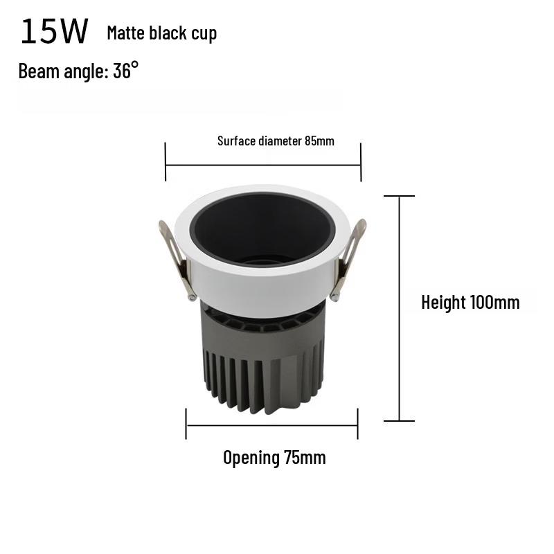 

oeny 15W Recessed LED Spotlight