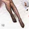 Sexy Women Love Dot Embroidery Silk Stocking Thin Vintage Faux Tattoo Thigh Sheer Pantyhose Female Elastic Hosiery Girls Tights