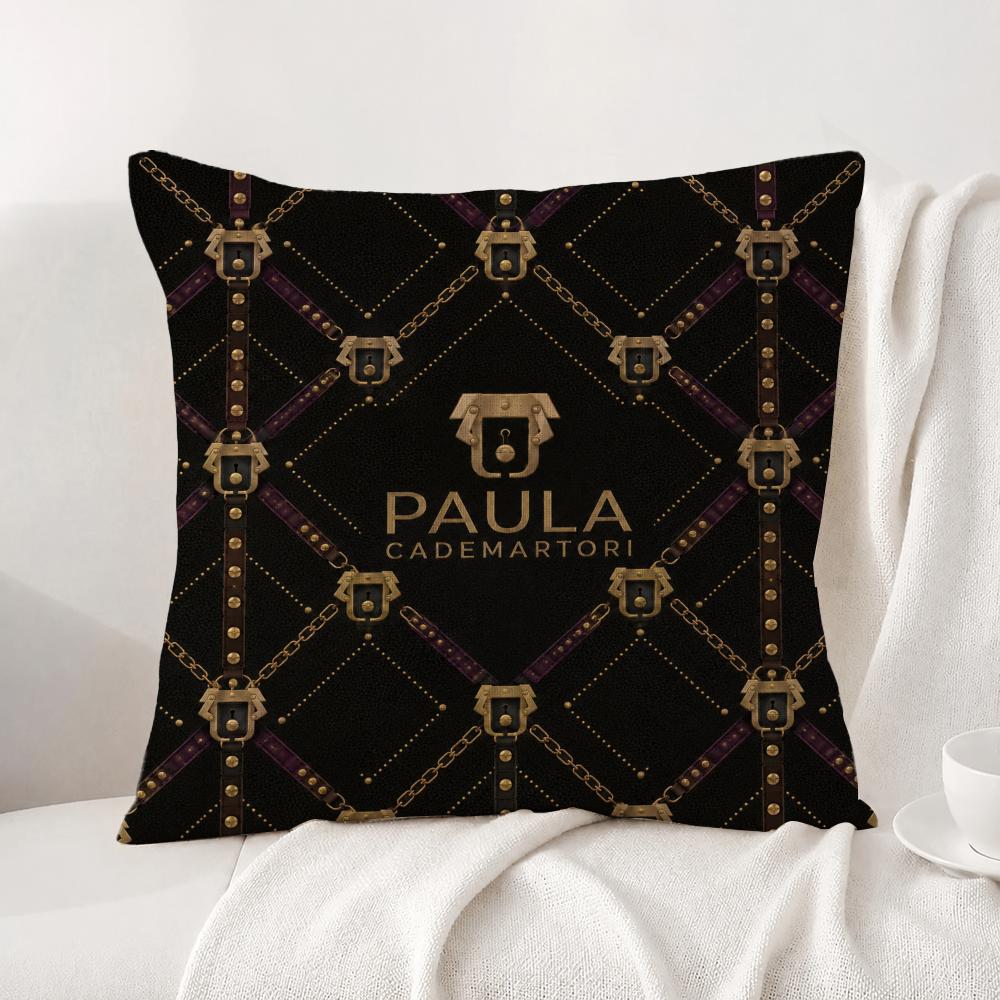Brand Paula Cademartori Cushion Cover Natural Linen Pillowcase Set AllinOne Decor Cushion Cover for Sofa Bedroom Chair