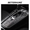 Betterhumz  For Porsche Macan 2014-2024 Made of Alcantara Center Console Gear Shift Panel Trim Stickers Car Interior Accessories
