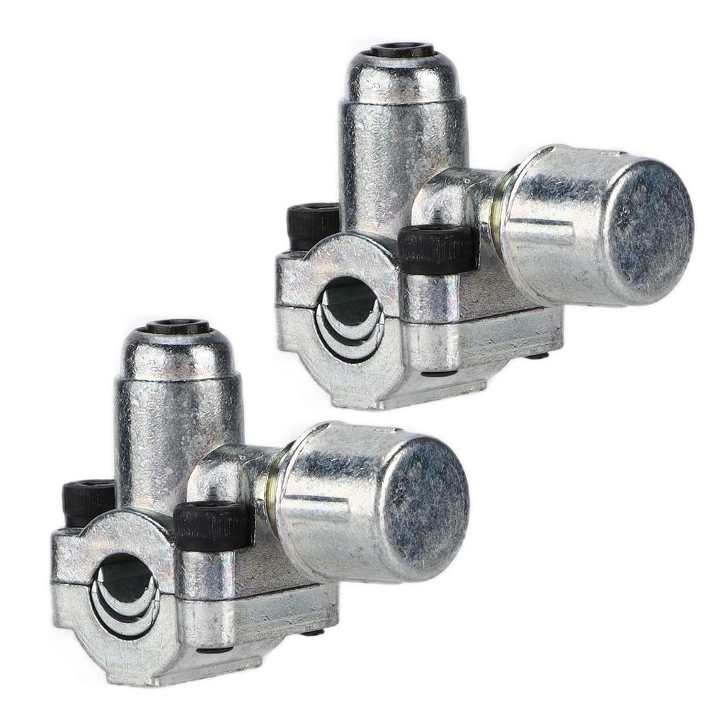 2PCS Piercing Valve Automotive Air Conditioning Punch Plug Valve Corrosion Resistant BPV‑31