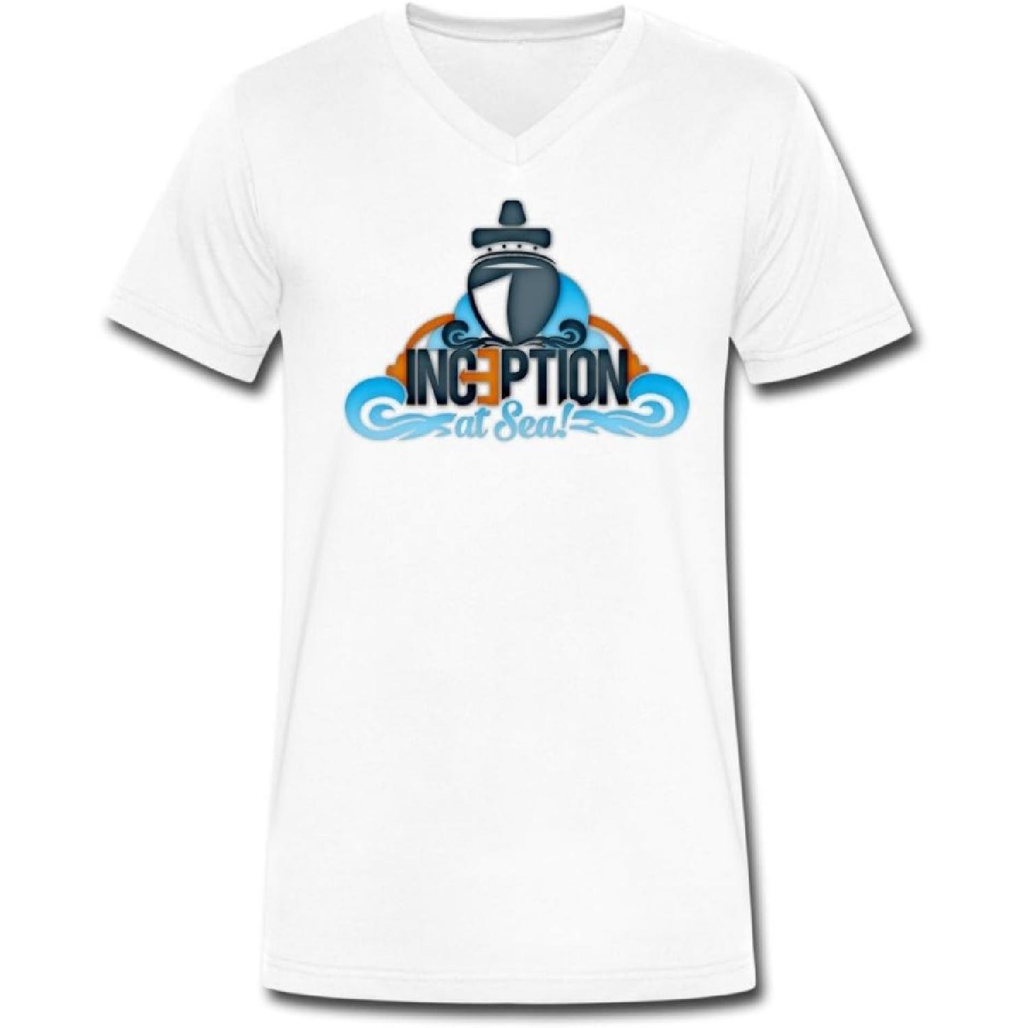 Mens Inception Leonardo DiCaprio Ellen Page Tee XXXXXL белый