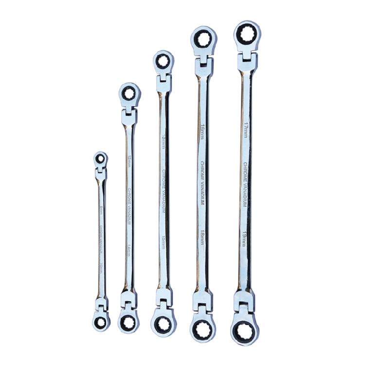 Extended Wrench Double End Ratchet Wrench 72Tooth Alignment Maintenance