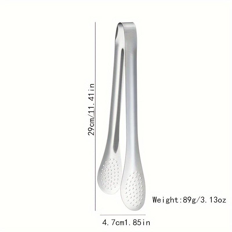 1Pcs Multifunction Stainless Steel Food Tongs Non-stick BBQ Kitchen Cooking for Cake Steak Serving Utensil Kitchen Tools