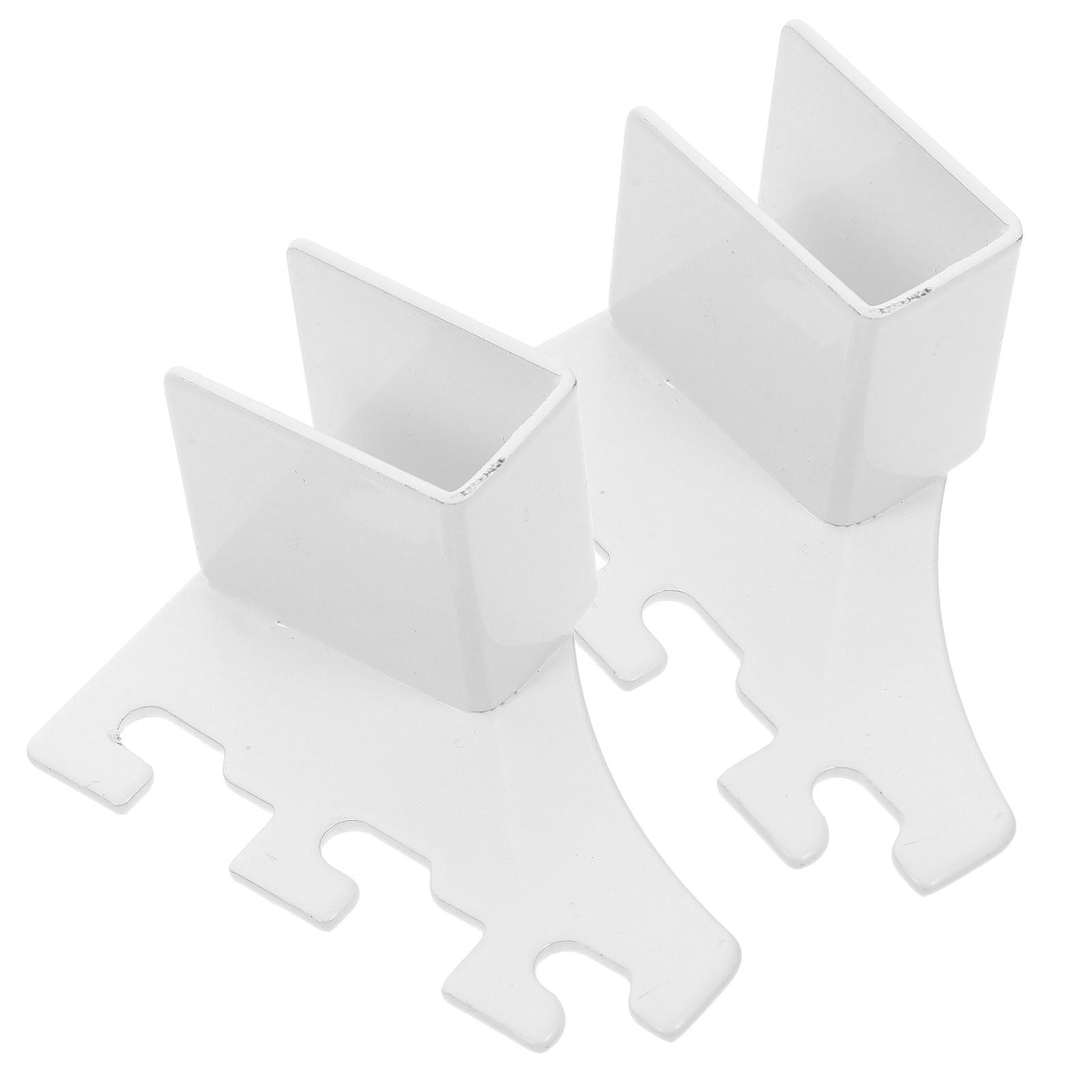 

2Pcs Stainless Steel Shelf Brackets Black Adjustable Support Clips for Kitchen Cabinet Bookcase Metal Shelf Pegs Self-Locking other