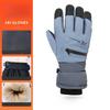 Winter Waterproof and Velvet Skiing Gloves, Outdoor Hiking Anti Slip Gloves